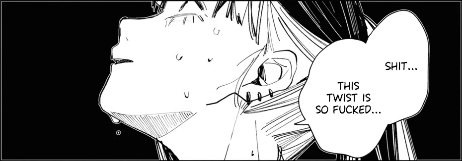 Panel from Introverted Gals, featuring protagonist Kuran.